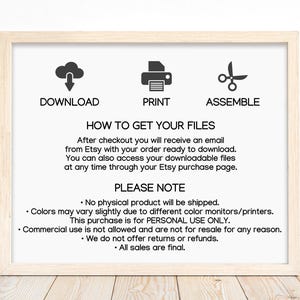 Printable 4th of July Gift Tag: Red White Blue Party Favor (INSTANT DOWNLOAD) image 10