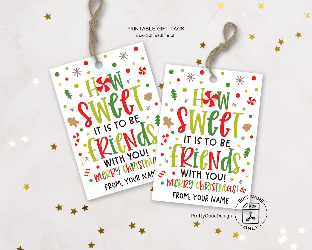 Christmas Printable Gift Tag