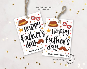 Happy Fathers Day, Fathers Day Tags Printables, Fathers Day Gifts, Fathers Day Cards, Fathers Day Gift Tag, Fathers Day Printable Tag