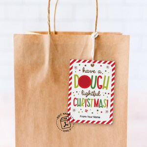 Play Dough Christmas Gift Tags Printable, Have A Dough Lightful ...
