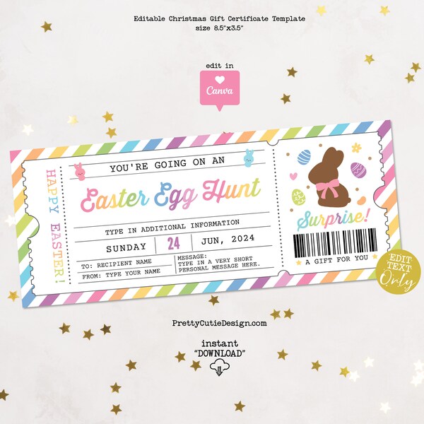 Easter Egg Printable - Etsy