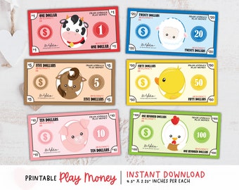 money printable etsy australia