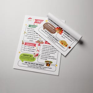 Editable Monthly Classroom Newsletter Template: Canva Printable (8.5x11 ...