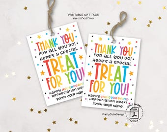 Housekeeping Appreciation Week Gift Tags (Digital Download)