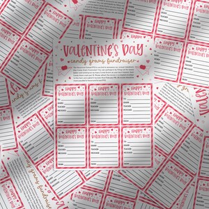 Mustang Pto Valentine Candy Grams Printable