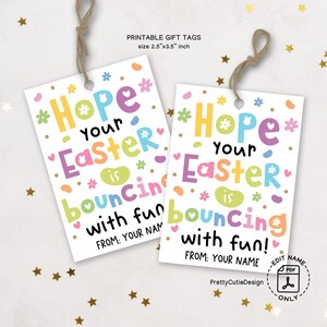 Ik hoop dat je Pasen stuitert met leuke cadeaukaartjes, afdrukbare paascadeaukaartjes, paasmand-tags, paasbedankkaartjes voor kinderen, cadeau in de klas
