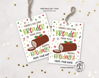 Funny Christmas Gift Tags, Holiday Treat Bag Tags (Digital Download)