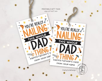 Fathers Day Tag Printable, Happy Fathers Day Gifts, Fathers Day Cards, Fathers Day Gift Tag, Fathers Day Printable Tag, Favor Tag Printable