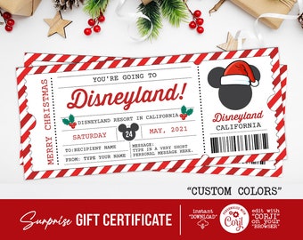 christmas event ticket template christmas movie ticket etsy