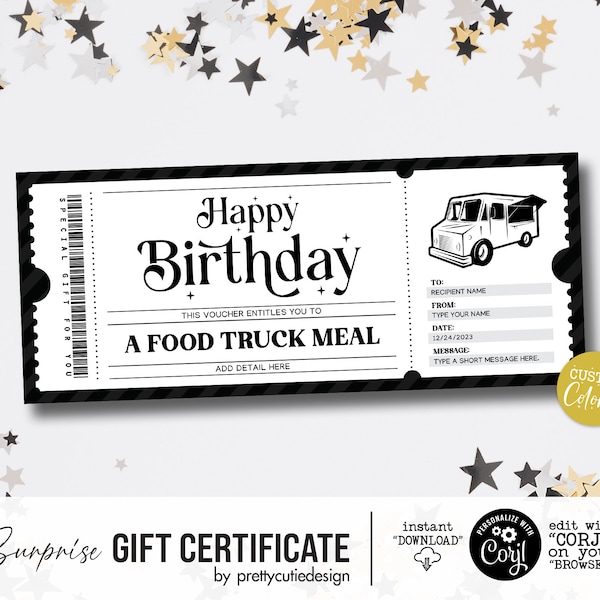 Meal Ticket - Etsy