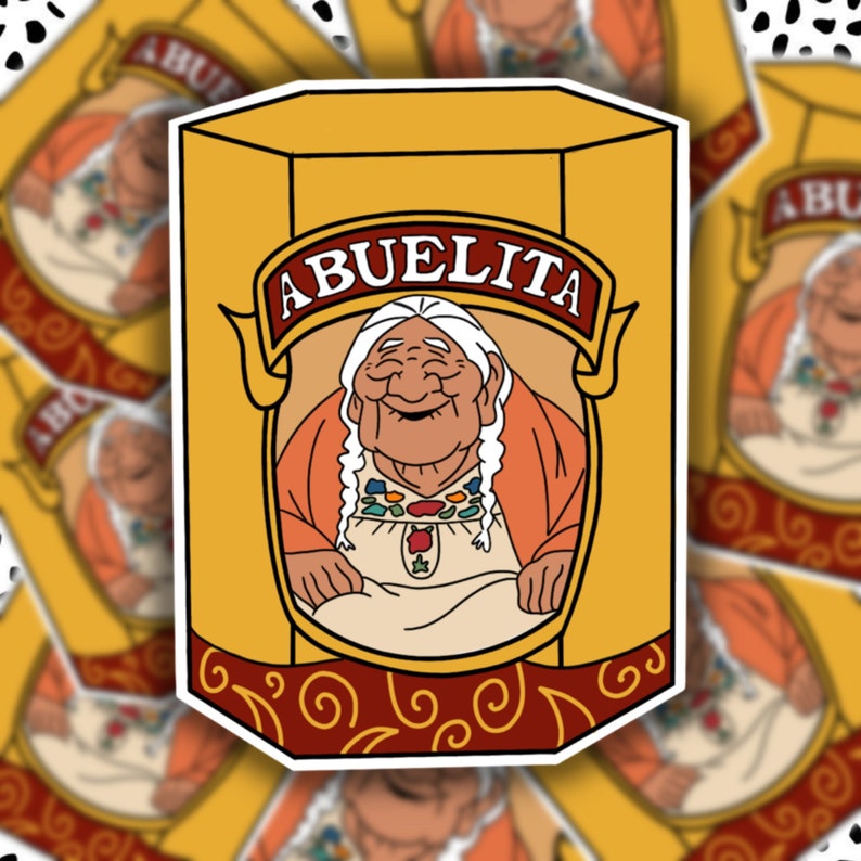 Abuelita Coco DieCut StickerMexican Sticker Water bottle Etsy