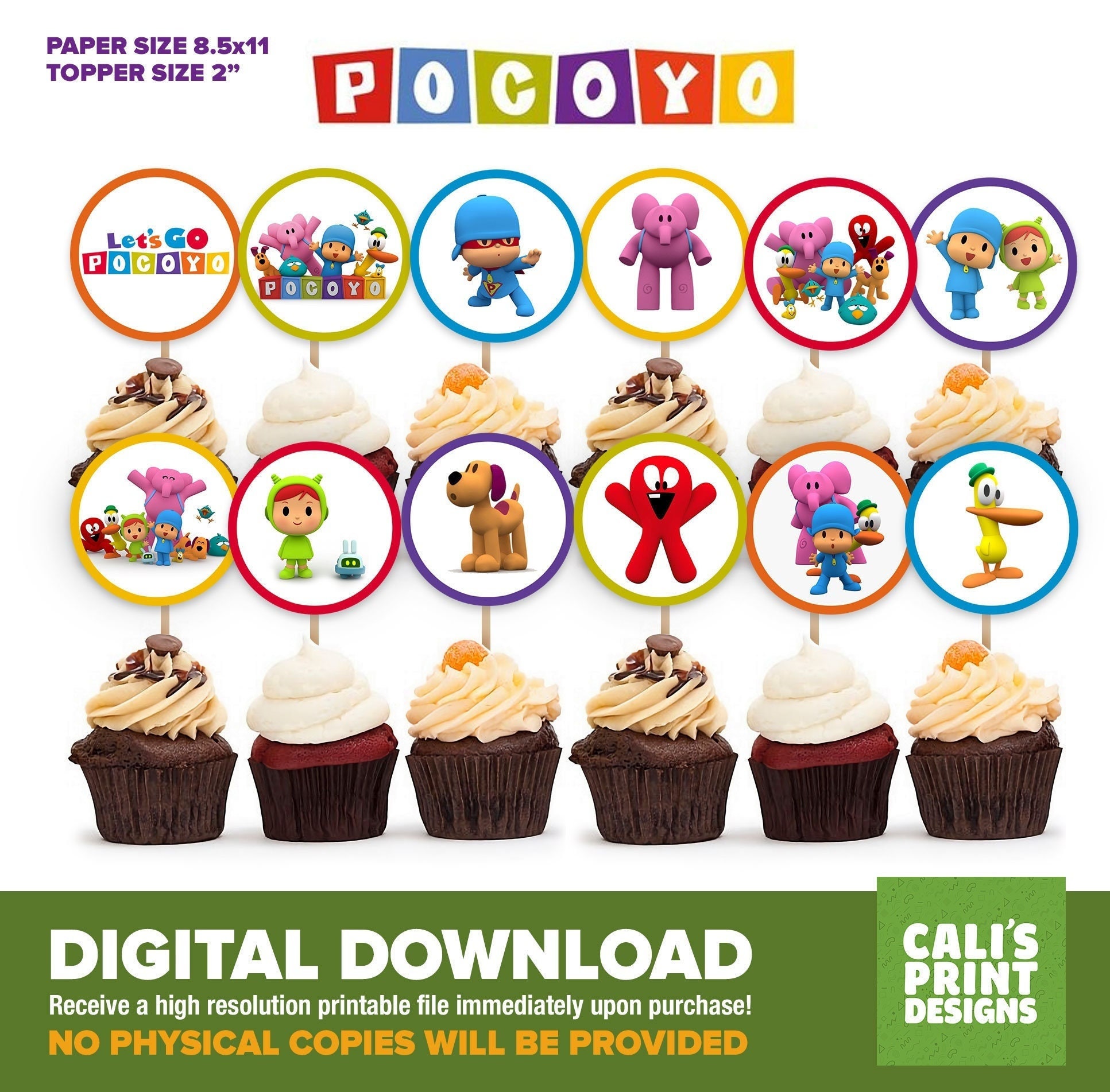 Pocoyo Cake Topper Printable Purchase Cheapest Www echotechpoint