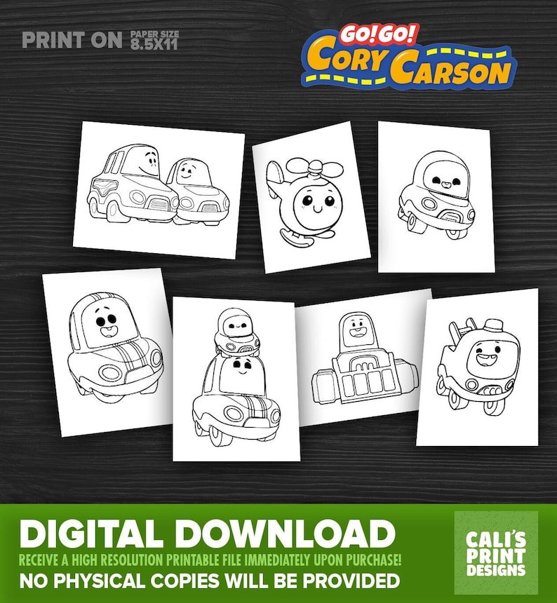 Printable Go Go Cory Carson Coloring - Il 794xN.3644869229 Cp3z