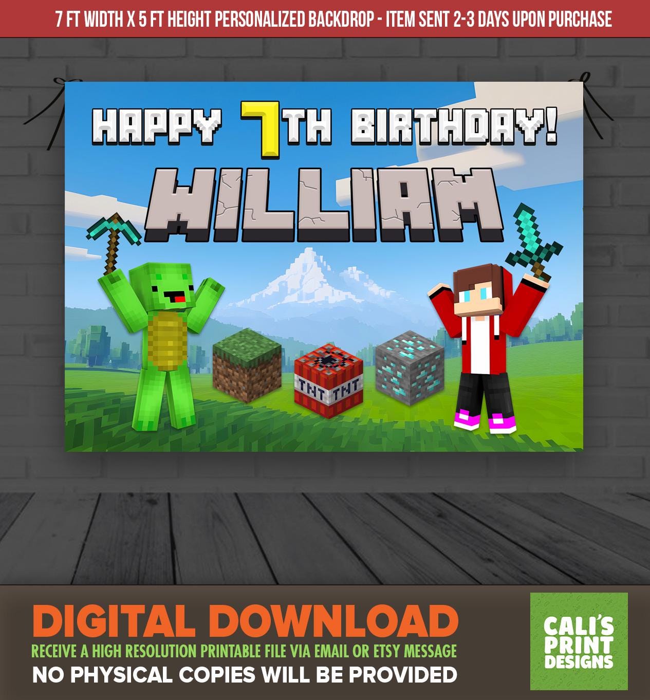 Printable Minecraft Files