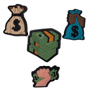 Designer charms |Money charm | Rick and Morty|  Charms | Thing 1 | Dr. Seuss shoe charm | Morty shoe Charm | Cartoon Charms