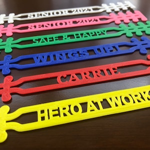 Ear Savers for Face Masks, 3D Printed, Flexible, Lightweight, and Personalize!