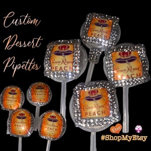 Custom Dessert Pipettes