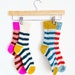Classic Ribbed Socks Slip Stitch Knitting Easy Knitting Pattern the ...
