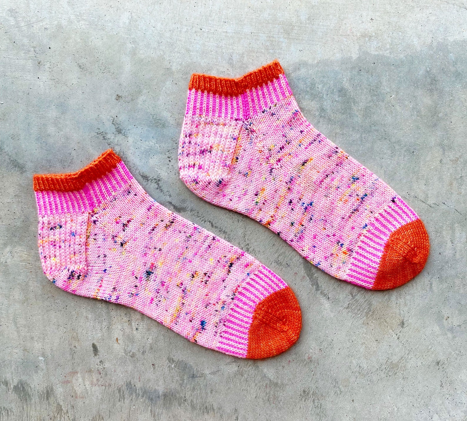 Easy Basic Sock Knitting Pattern Shorty Sock Knitting Etsy