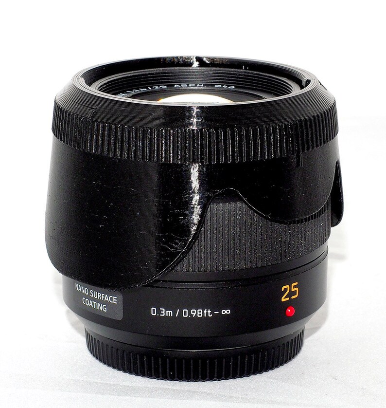 Reversible Lens Hood for Panasonic Lumix 25mm f1.4 Leica DG Etsy