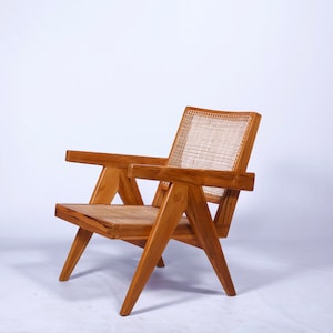 EASY chair - artisanal furniture from India, an homage to Pierre Jeanneret