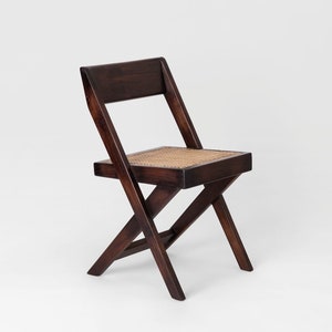 LIBRARY chair - artisanal furniture from India, an homage to Pierre Jeanneret