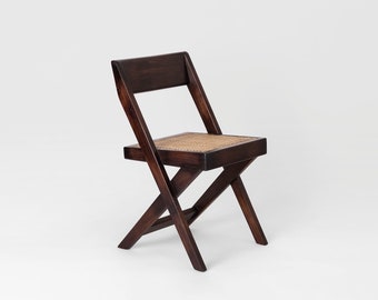 LIBRARY chair - artisanal furniture from India, an homage to Pierre Jeanneret