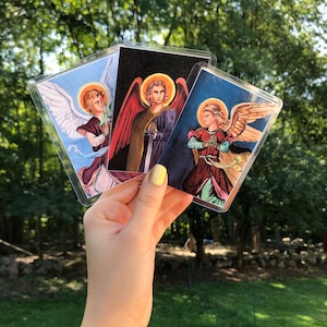 Archangel Prayer Cards, St. Michael, St. Gabriel, St. Raphael