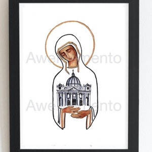 Our Lady, Mother of the Church Fine Art Print