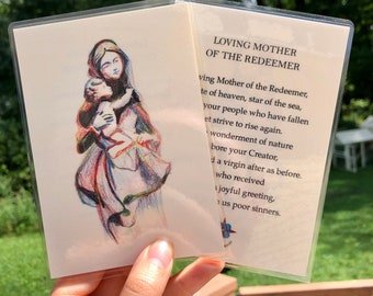 Loving Mother of the Redeemer PRAYER CARD
