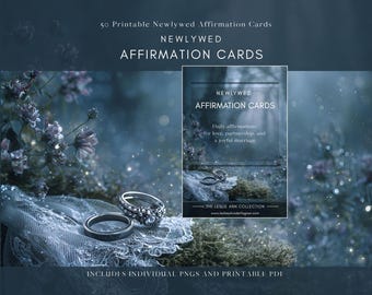 Affirmation Cards For Newlywed Printable Marriage Affirmation Cards for Couples Wedding Gift Idea Love Affirmation Deck Relationship Cards