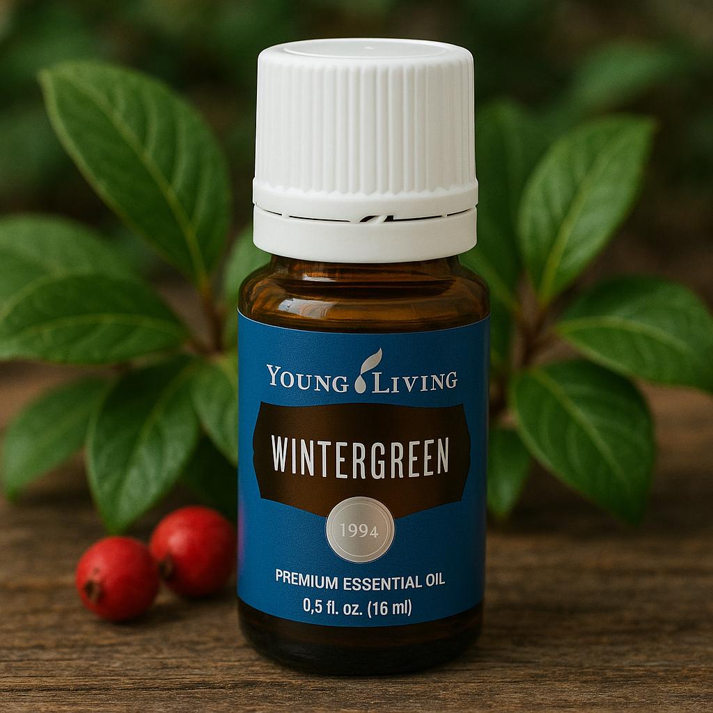 Wintergreen 15ml Essential Oil Young Living, Health and Wellness