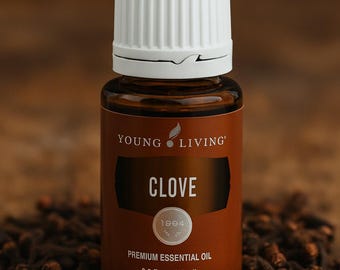 Clove 15ml Essential Oil Young Living, Health and Wellness, 100% Pure Young Living Essential Oil