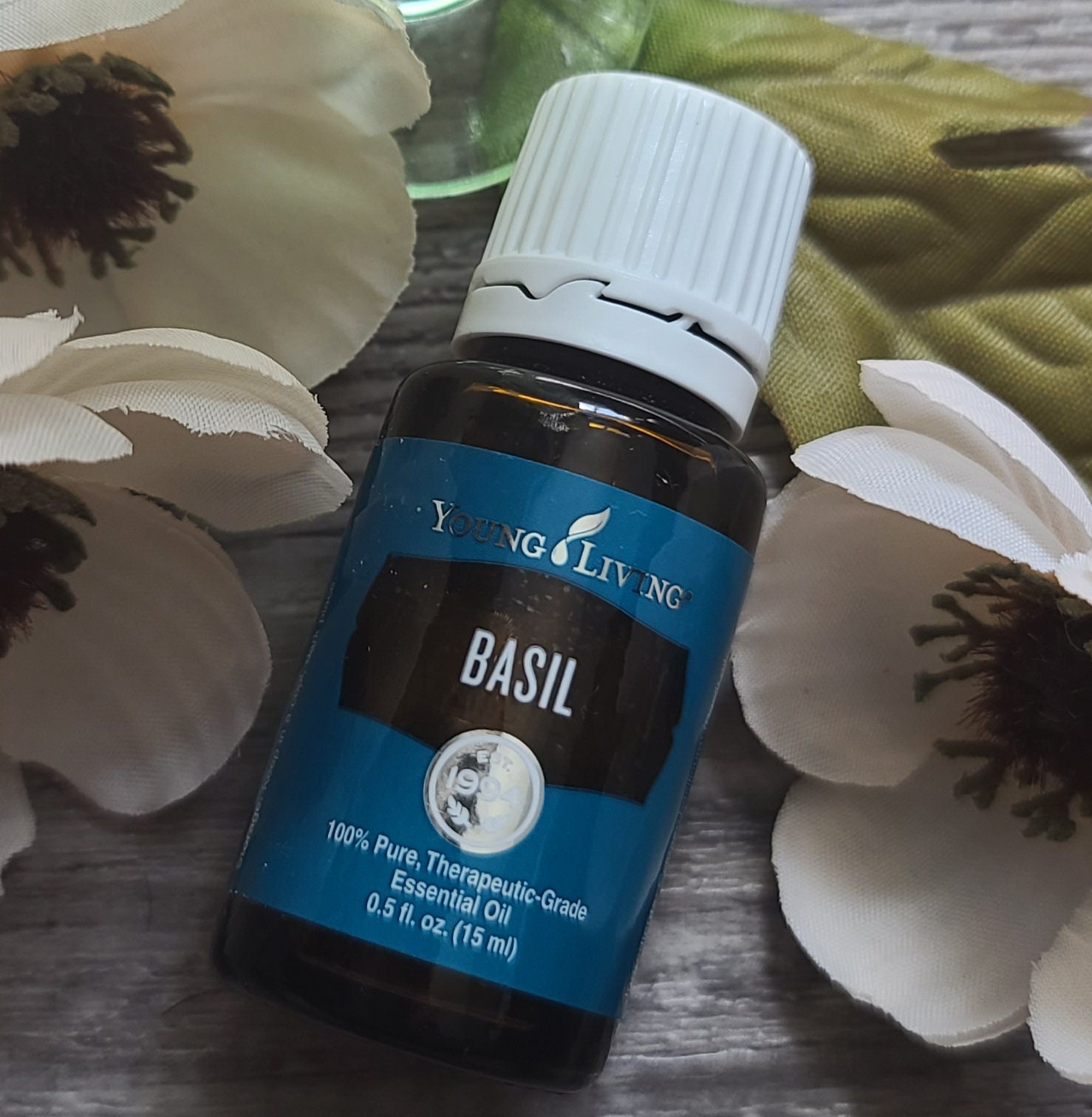 Basil 15ml Essential Oil Young Living Etsy