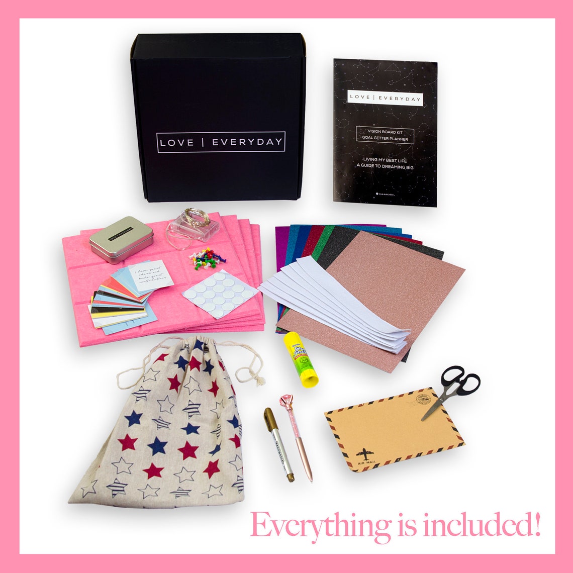 Vision Board Kit Craft Kit for Women Vision Board Etsy