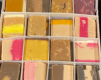 Homemade fudge in 16 delicious flavours. Gift wrapped and message included.