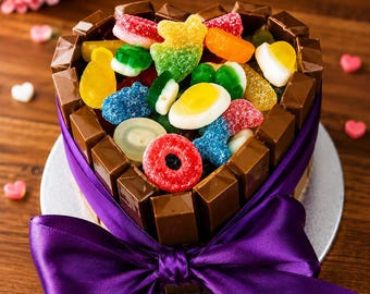 Pick 'N' Mix Sweet Cake Treat – Merci Chocolates, Gummy & Fizzy Candies