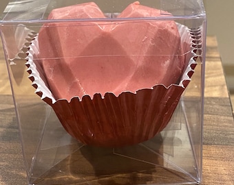 Callebaut Chocolate Heart Melt – Marshmallow Hot Chocolate Bomb