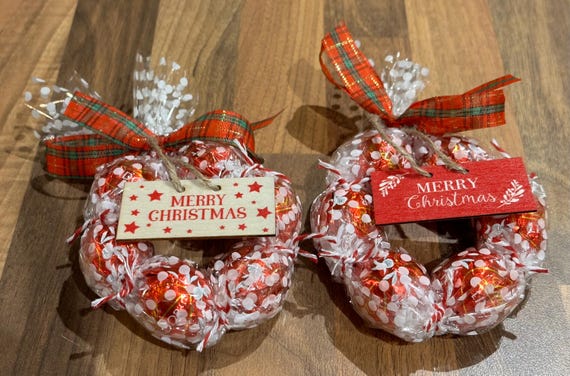 リンツ リンドール チョコレート クリスマスリース：クリスマス