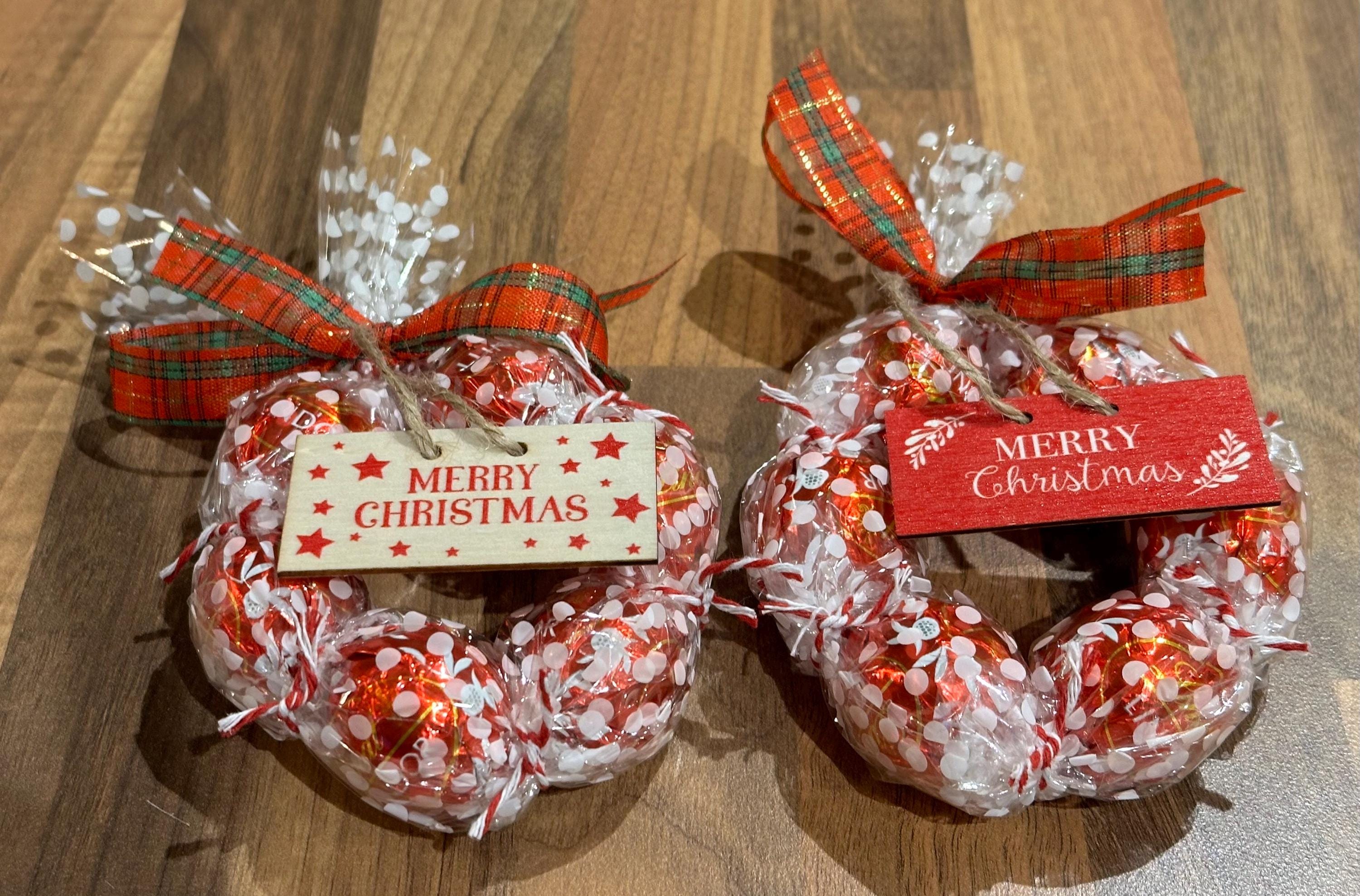 リンツ リンドール チョコレート クリスマスリース：クリスマス