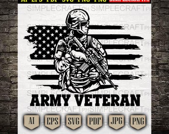 Download Army Veteran Svg Etsy