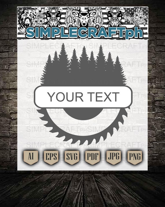 Tree Trimmer Svg Carpenter Svg Sawmill Svg Wood Works Etsy