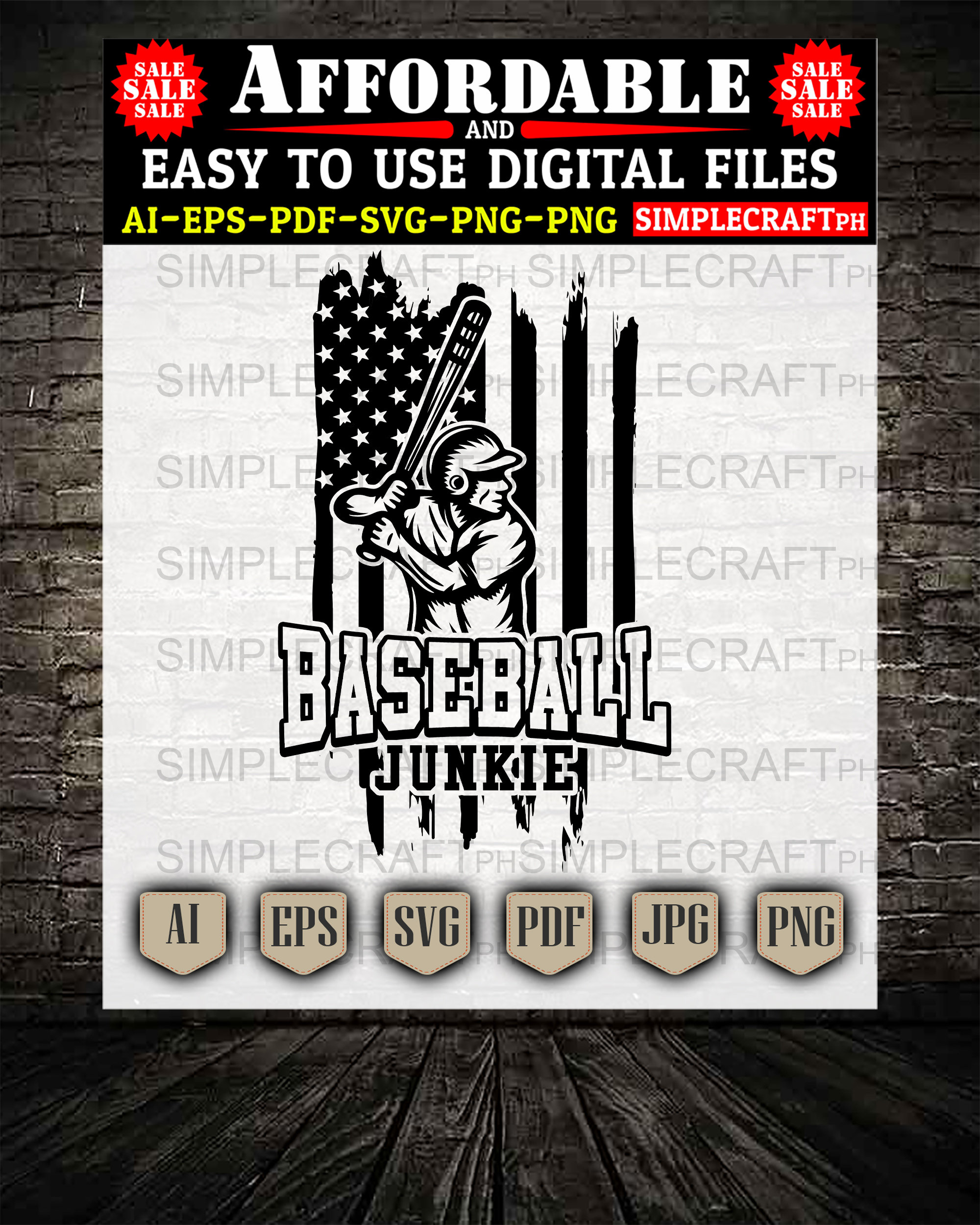 Download Badass Baseball Junkie svg American Baseball svg | Etsy