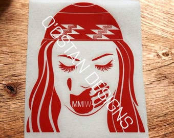 Mmiw Awareness Aufkleber | Abziehbild.