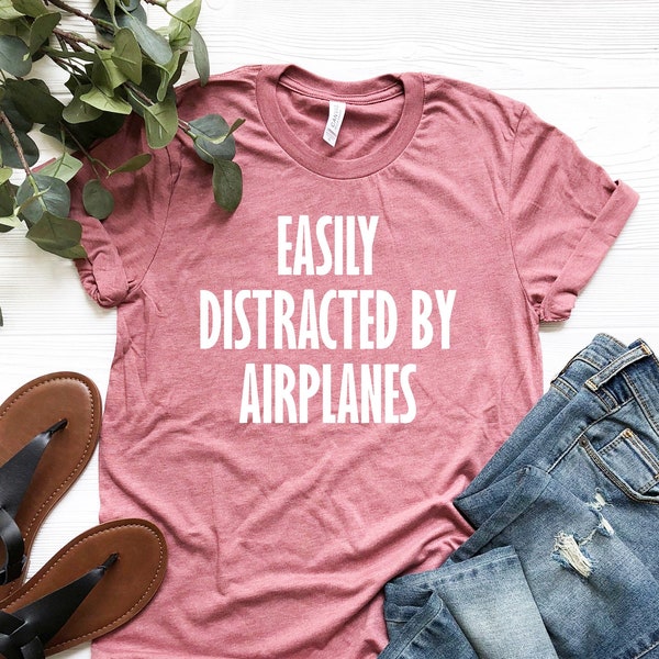 Funny Airplane Spotter T-Shirts, Aviation Gift For Super High Pilots, Plane Crazy Hoodie, Happiest When I'm Flying Tee, Vintage Plane Shirts