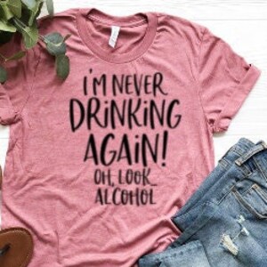 Never drinking again pjs new arrivals