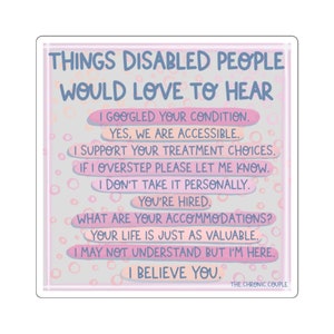 Love to Hear Square Stickers