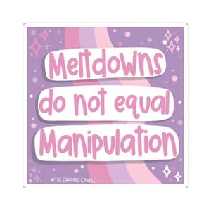 Meltdowns Square Stickers