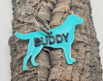 Personalised Labrador Key Ring
