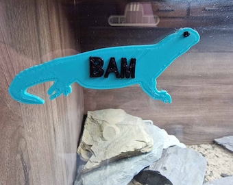 Personalised Uromastyx Name Tag